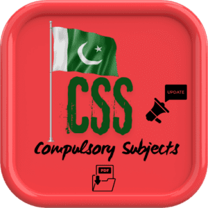 CSS Compulsory Subjects Solve Notes