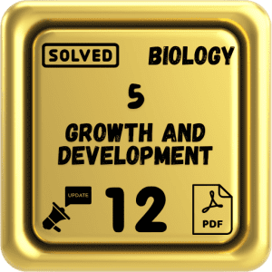 Class 12 Biology Notes Chapter 5 (Growth and Development) Punjab Board