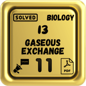 Class 11 Biology Notes Chapter 13 (Gaseous Exchange) Punjab Board