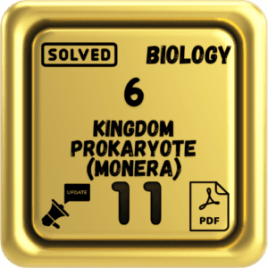 Class 11 Biology Notes Chapter 6 (Kingdom Prokaryote (Monera)) Punjab Board