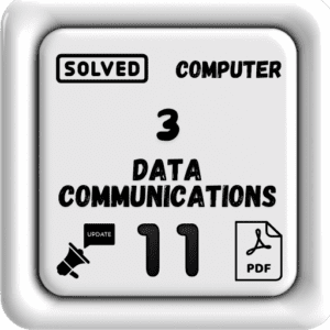 Class 9 Computer Notes Chapter 3 (Data Communications) Punjab Board