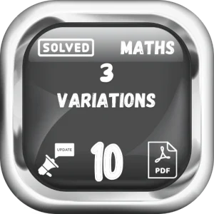 Class 10 Maths Notes Chapter 3 (Variations) FBISE/BISE