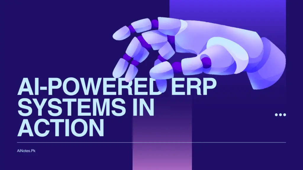 AI-powered ERP systems