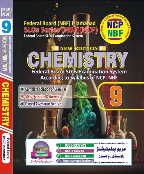 FBISE Class 9Chemistry Mrayam KeyBook SLO Base