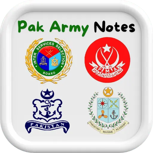 Pak Army Notes For PMA, ARMY, AIR-FORCE, NAVY