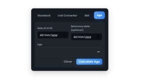 Age Calculator – Find Your Exact Age in Seconds
